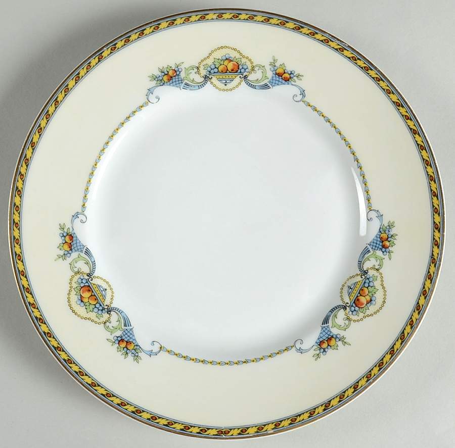 Horn of Plenty Luncheon Plate by Bernardaud-1