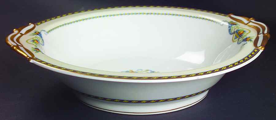 Horn of Plenty 10" Round Vegetable Bowl by Bernardaud-1