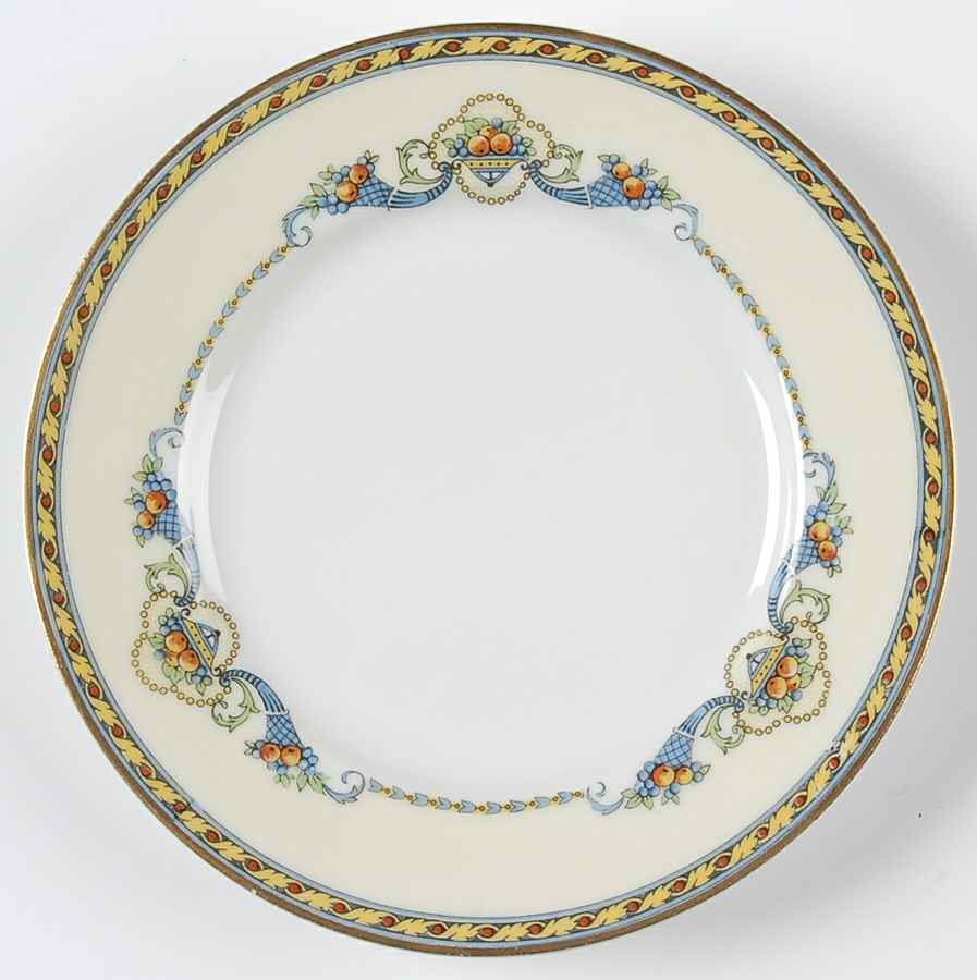 Horn of Plenty Bread & Butter Plate by Bernardaud-1
