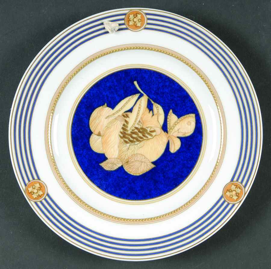 Kent Blue Bread & Butter Plate by Bernardaud-1
