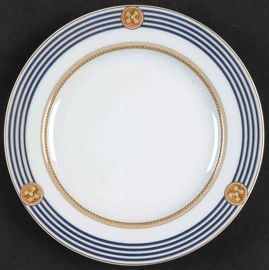 Kent Uni Blue Bread & Butter Plate by Bernardaud-1