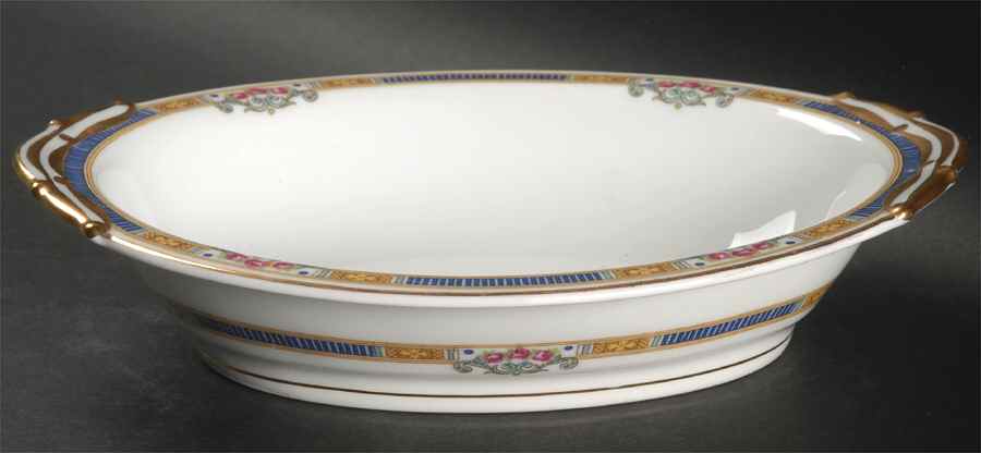Lafayette Georgian 10" Oval Vegetable Bowl by Bernardaud-1