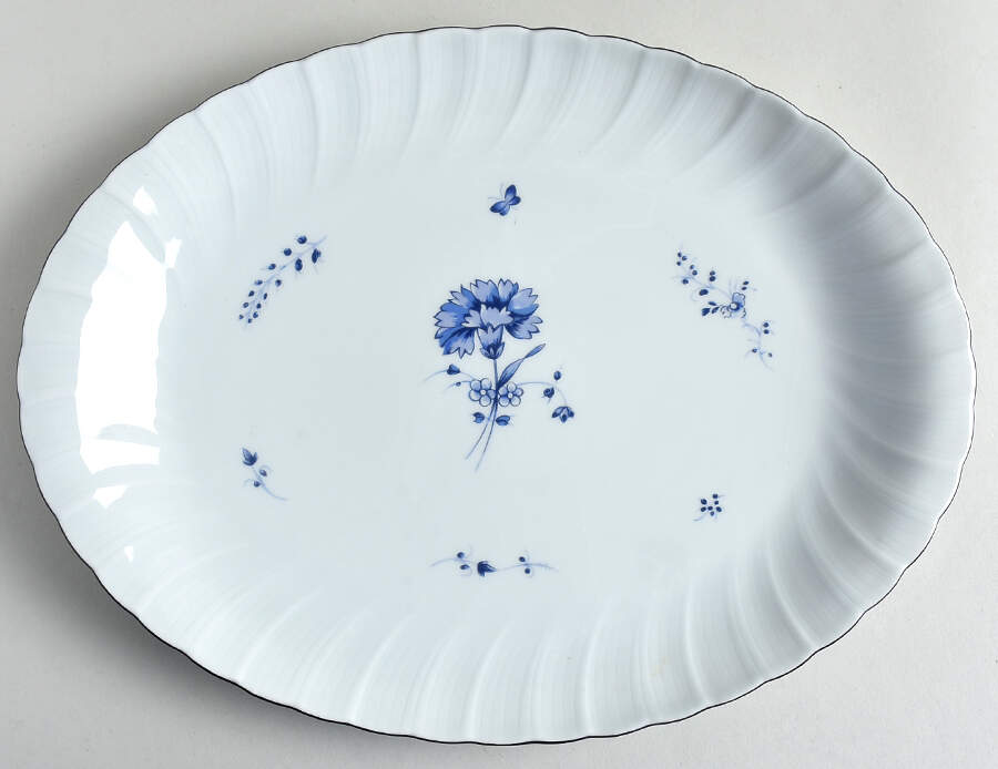 Lamorlaye 13" Oval Serving Platter by Bernardaud-1