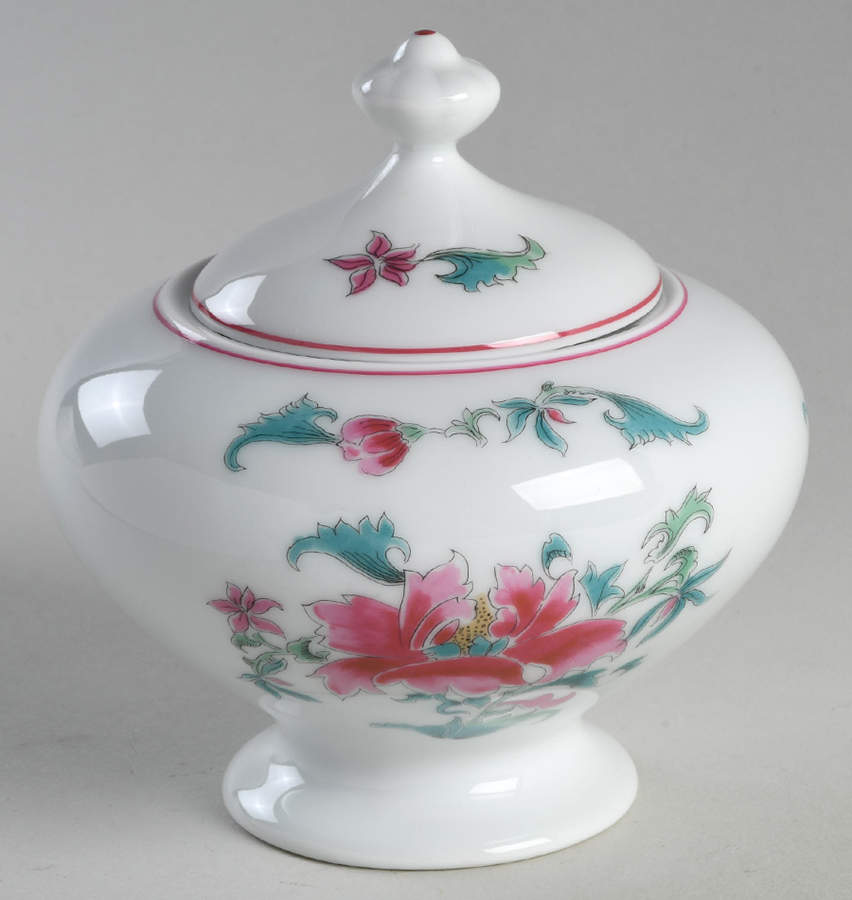 Lhassa Sugar Bowl & Lid by Bernardaud-1