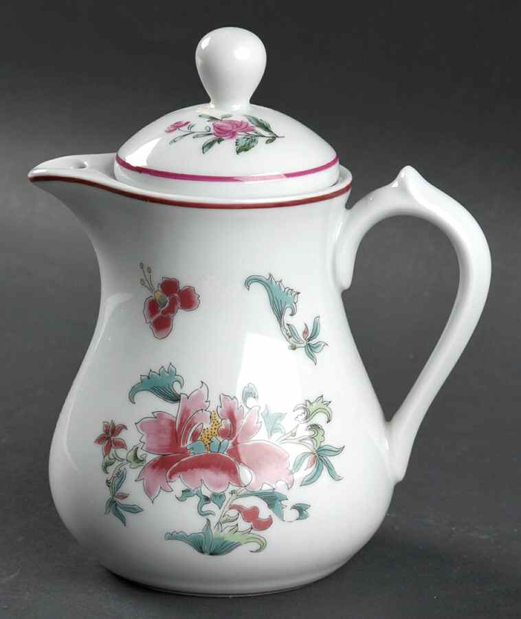 Lhassa Individual Coffee Pot & Lid by Bernardaud-1