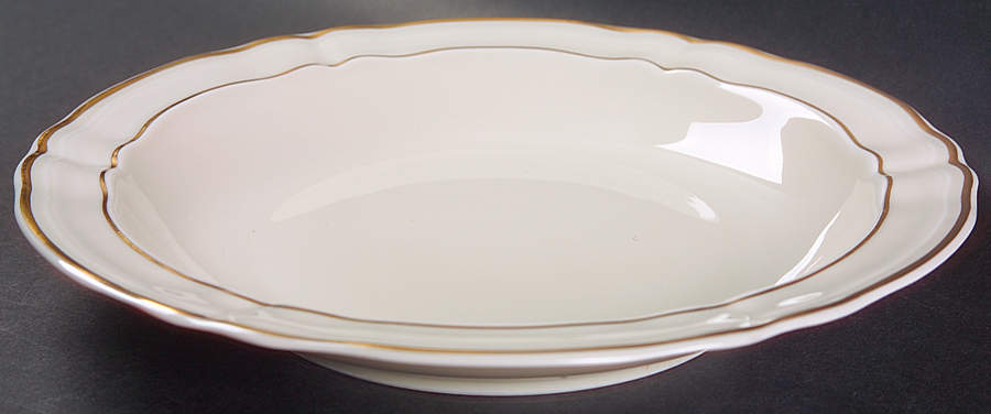 Louis XV Large Rim Soup Bowl by Bernardaud-1
