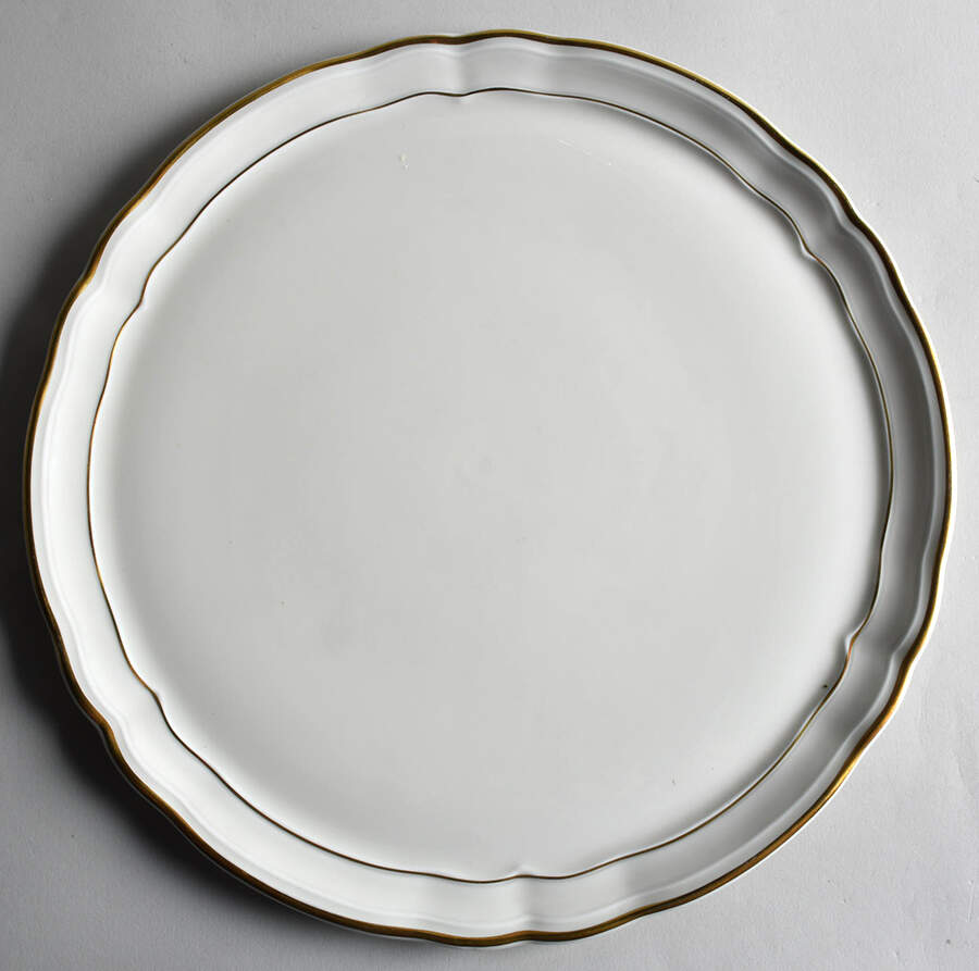 Louis XV Cake Plate by Bernardaud-1