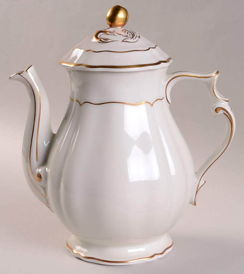 Louis XV Coffee Pot & Lid by Bernardaud-1