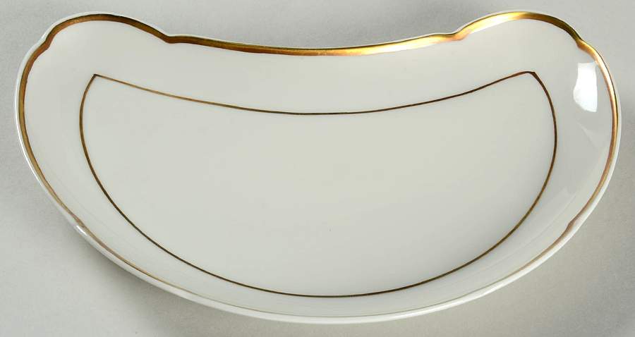 Louis XV Crescent Salad Plate by Bernardaud-1