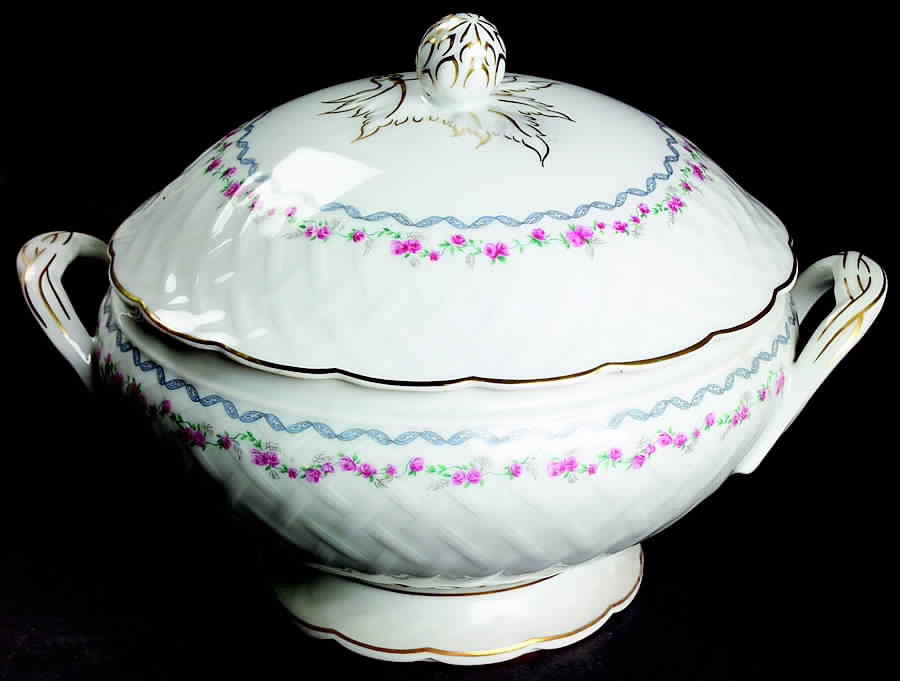 Louisiane Tureen &  Lid by Bernardaud-1