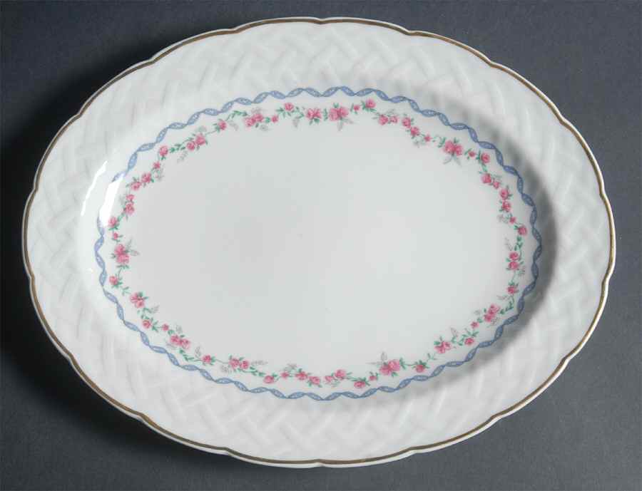 Louisiane 11" Oval Serving Platter by Bernardaud-1