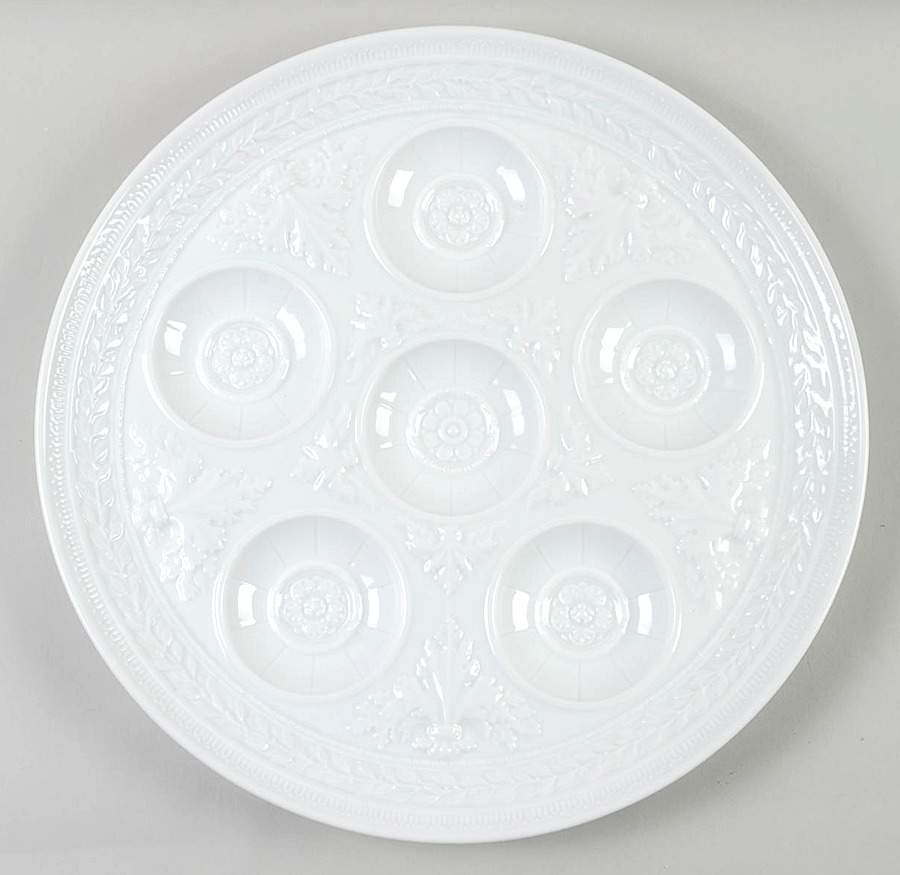 Louvre Large Sedar Plate (Passover) by Bernardaud-1