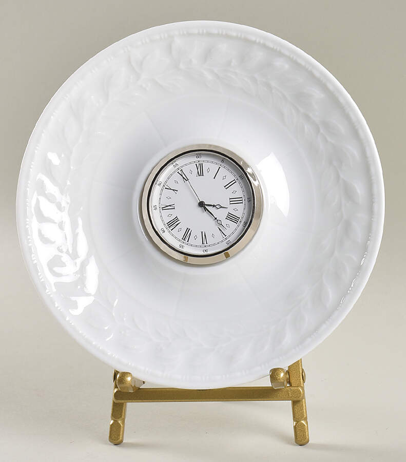 Louvre 6 3/4"-7" Display Clock (Sau) HC by Bernardaud-1