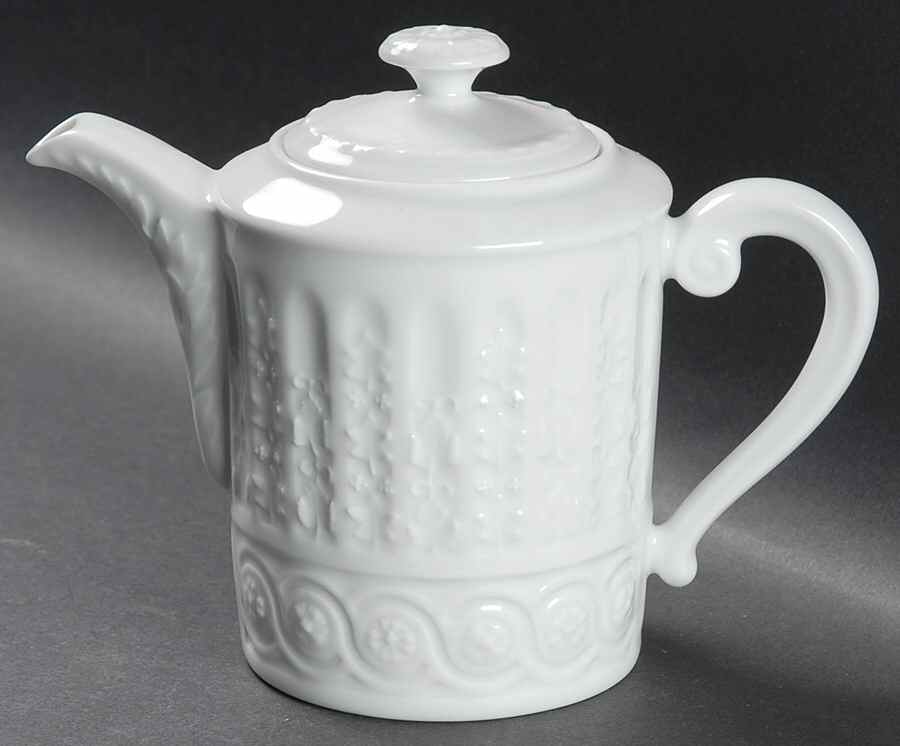 Louvre Individual Coffee Pot & Lid by Bernardaud-1