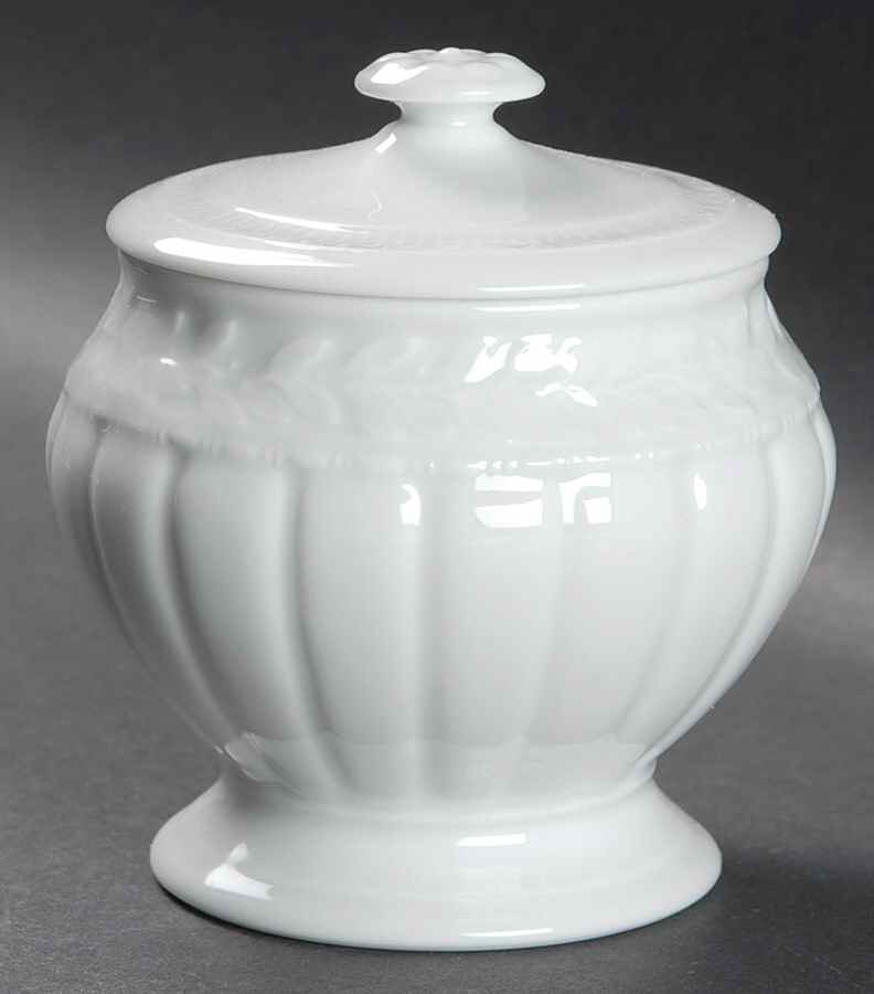 Louvre Sugar Bowl & Lid by Bernardaud-1