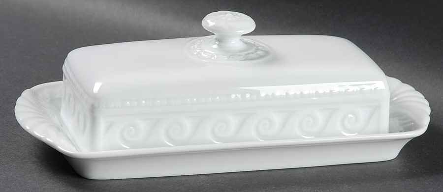 Louvre 1/4 Lb Covered Butter by Bernardaud-1