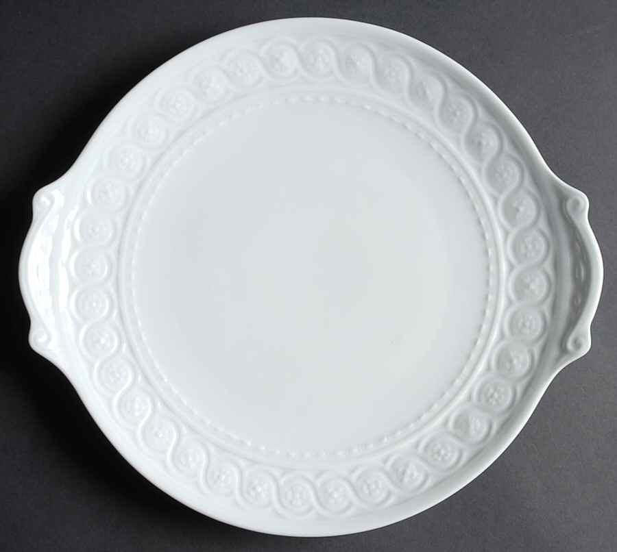 Louvre Handled Cake Plate by Bernardaud-1
