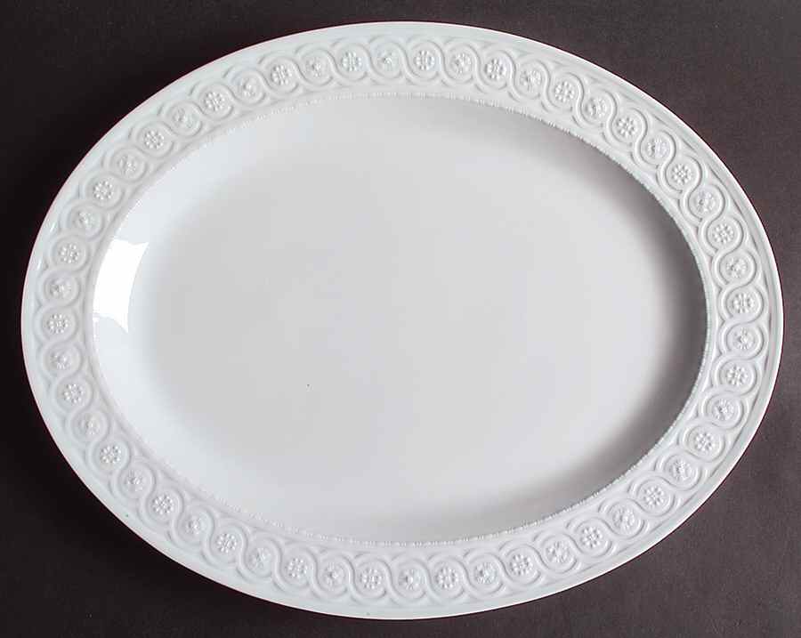 Louvre 15" Oval Serving Platter by Bernardaud-1