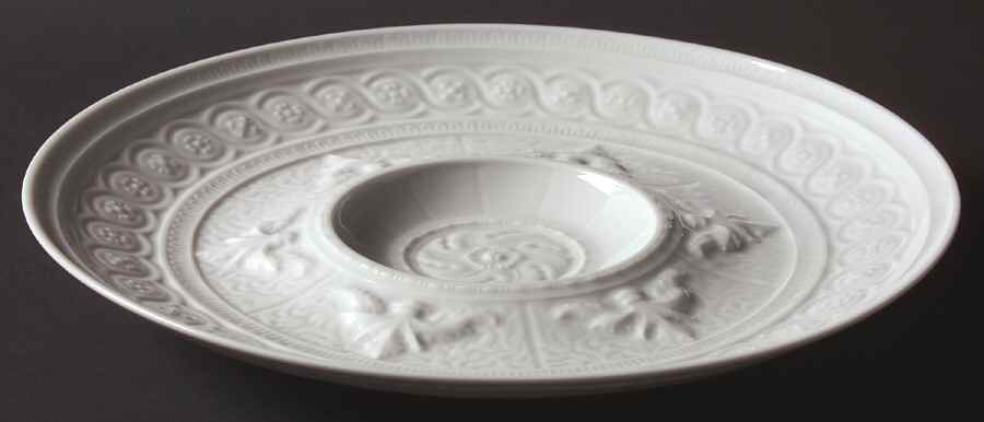 Louvre 1 Piece Chip & Dip by Bernardaud-1
