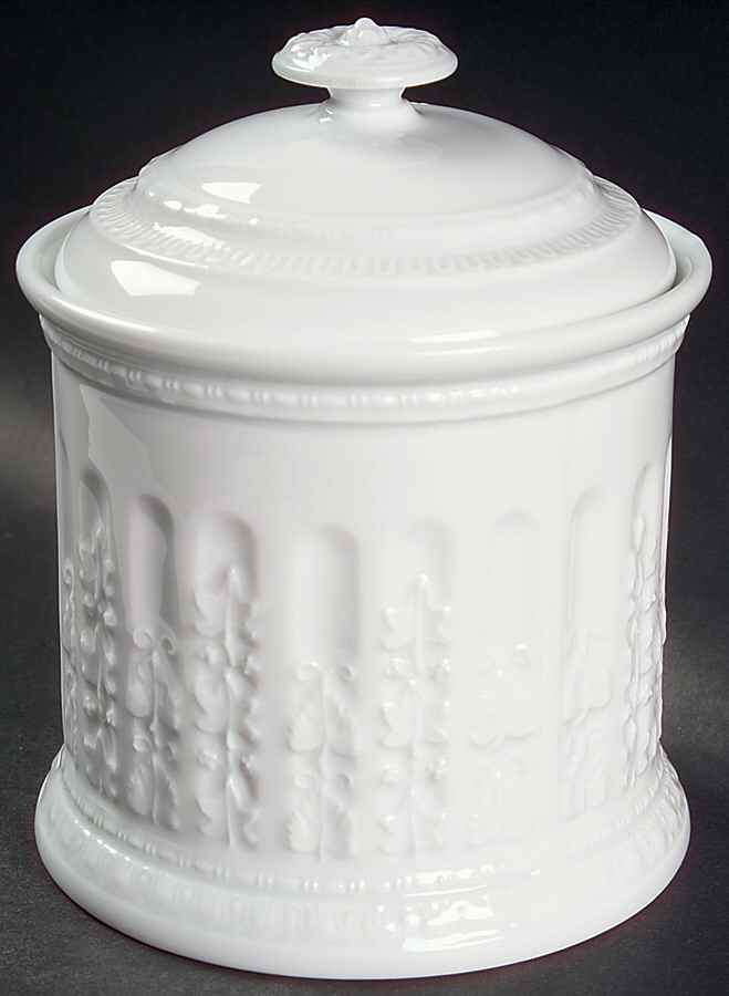 Louvre Small Canister & Lid by Bernardaud-1