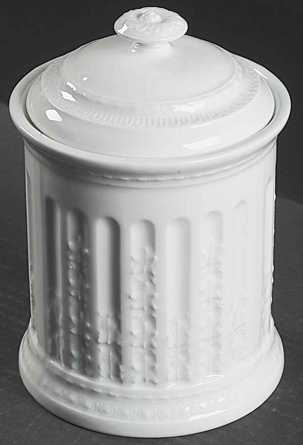 Louvre Medium Canister & Lid by Bernardaud-1