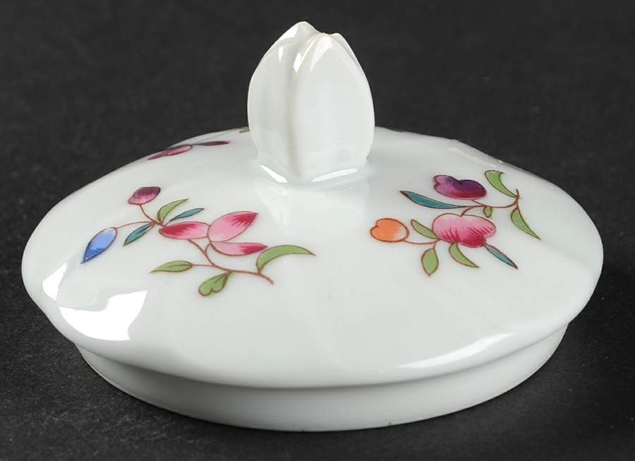 Lowestoft Lid for Sugar Bowl by Bernardaud-1