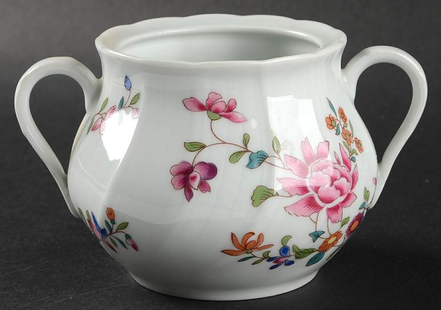 Lowestoft Sugar Bowl No Lid by Bernardaud-1