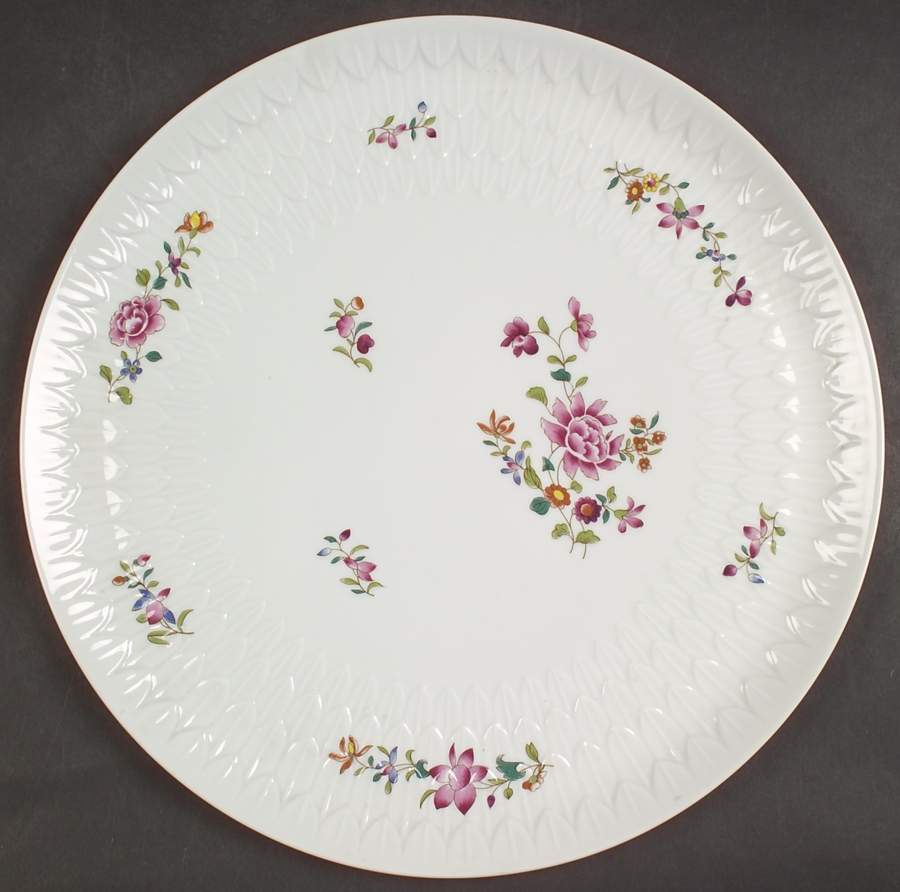 Lowestoft Tart Dish by Bernardaud-1