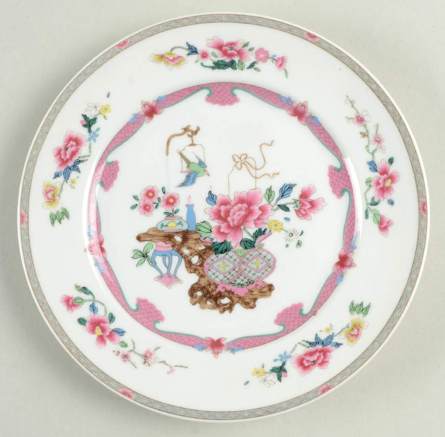 Macassar Bread & Butter Plate by Bernardaud-1