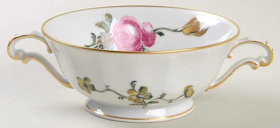Madeleine Footed Cream Soup Bowl by Bernardaud-1