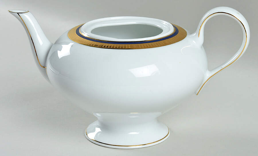 Madison Blue Teapot No Lid by Bernardaud-1