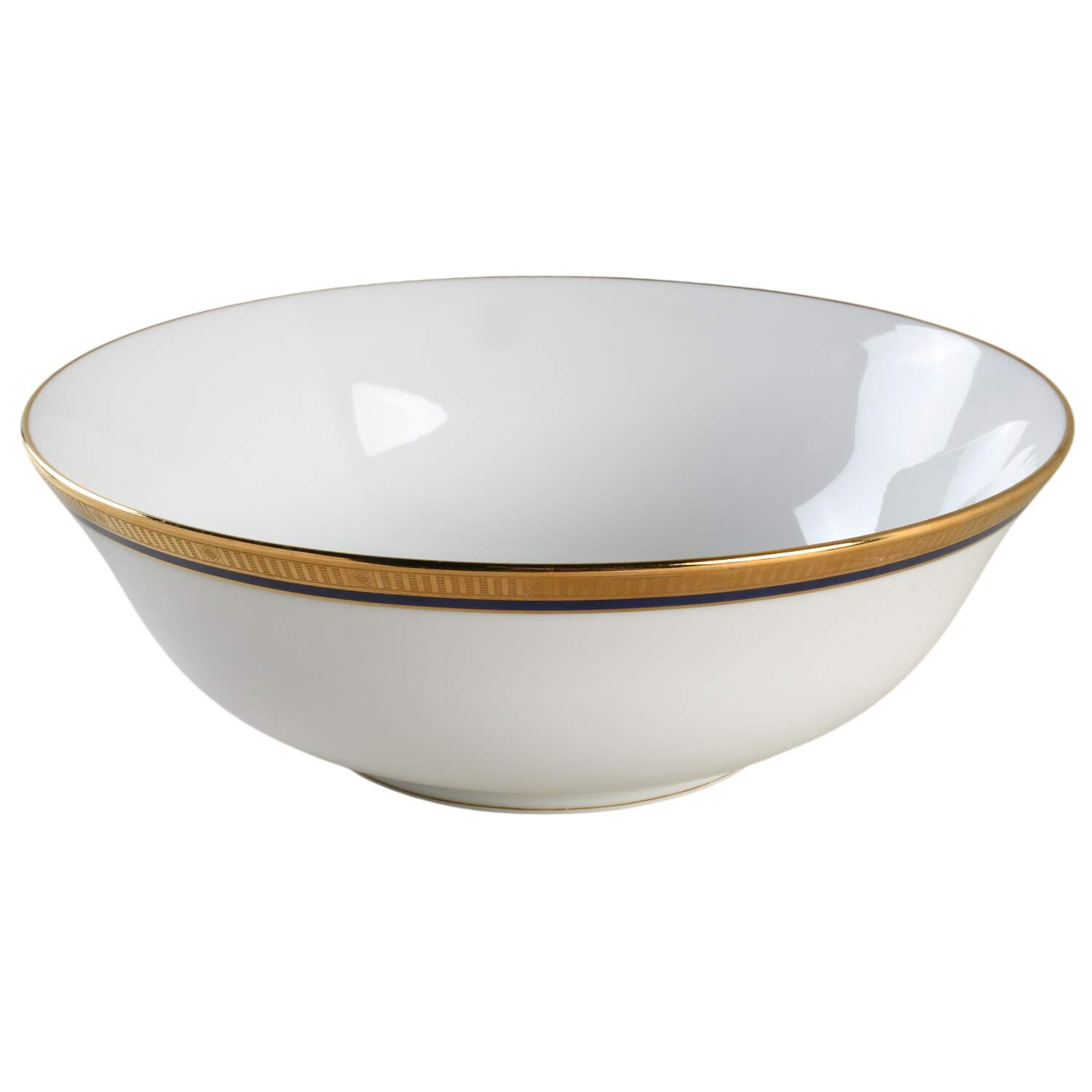 Madison Blue 10" Large Salad Serving Bowl by Bernardaud-1