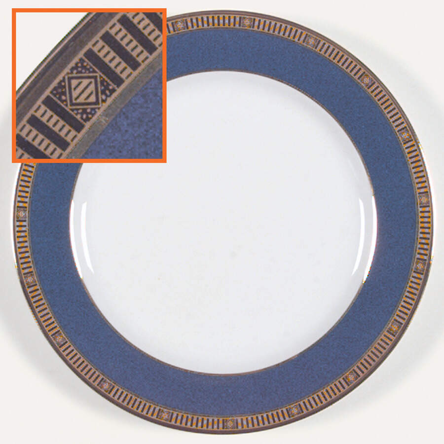 Madison Blue Salad Plate by Bernardaud-1