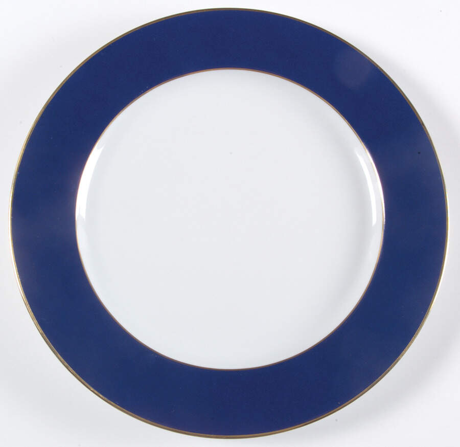 Madison Blue Service Plate (Charger) by Bernardaud-1