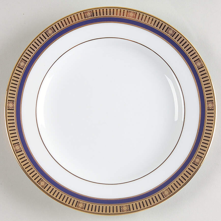 Madison Blue Bread & Butter Plate by Bernardaud-1