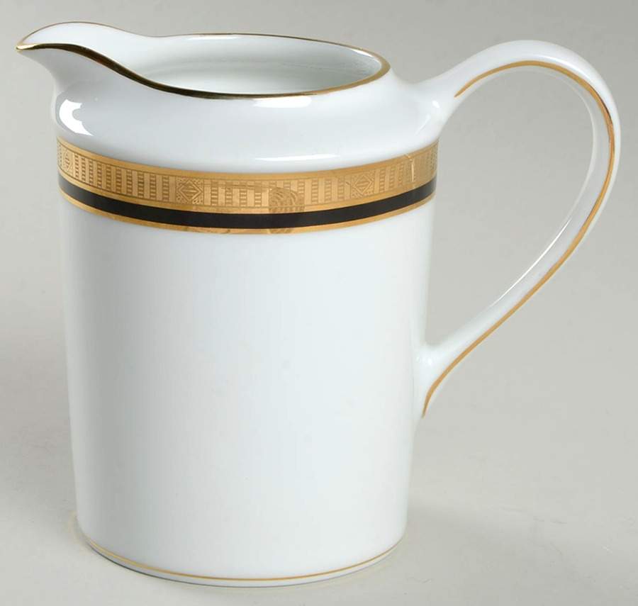 Madison Black Creamer by Bernardaud-1