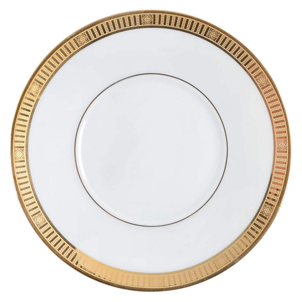 Madison Gold Saucer for Flat Cup by Bernardaud-1