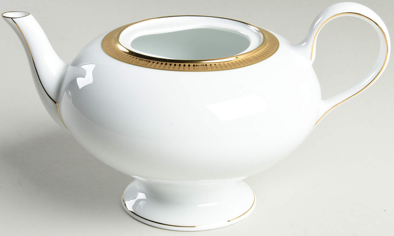 Madison Gold Teapot No Lid by Bernardaud-1