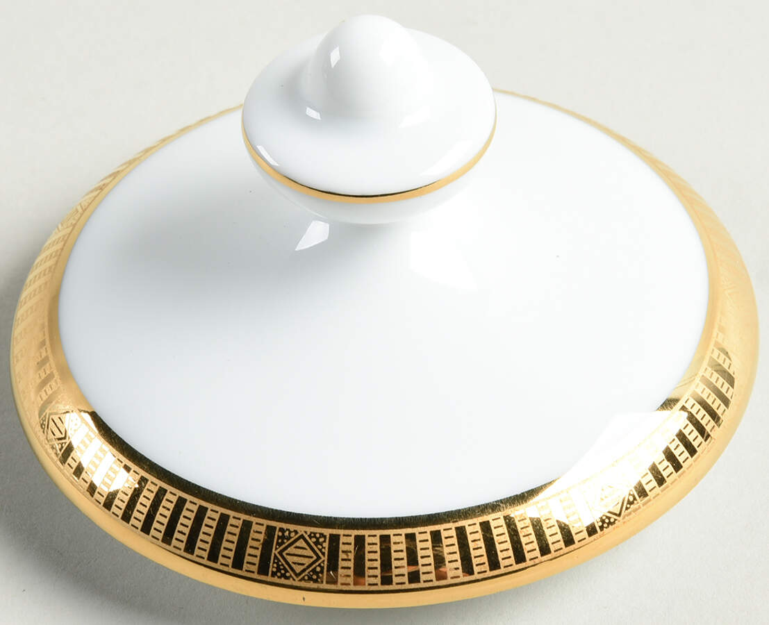 Madison Gold Lid for Teapot by Bernardaud-1