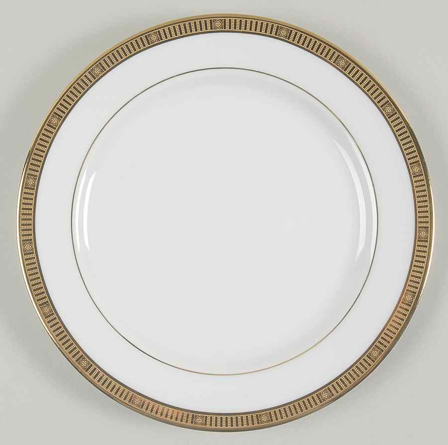 Madison Gold Salad Plate by Bernardaud-1