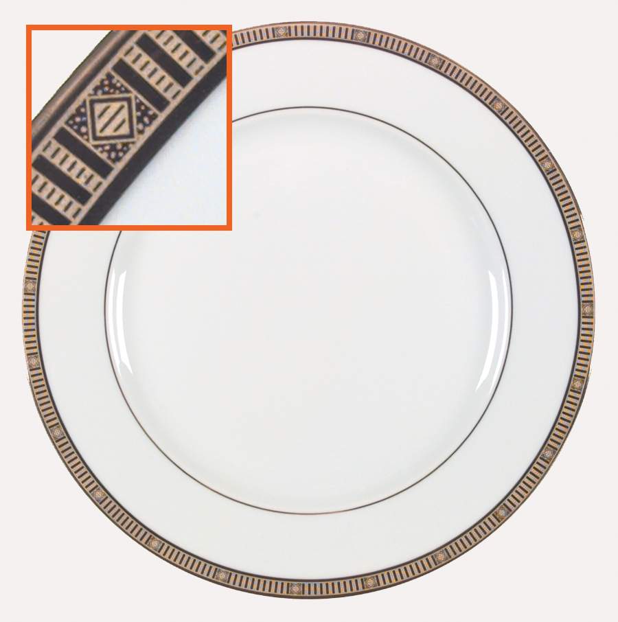 Madison Gold Dinner Plate by Bernardaud-1