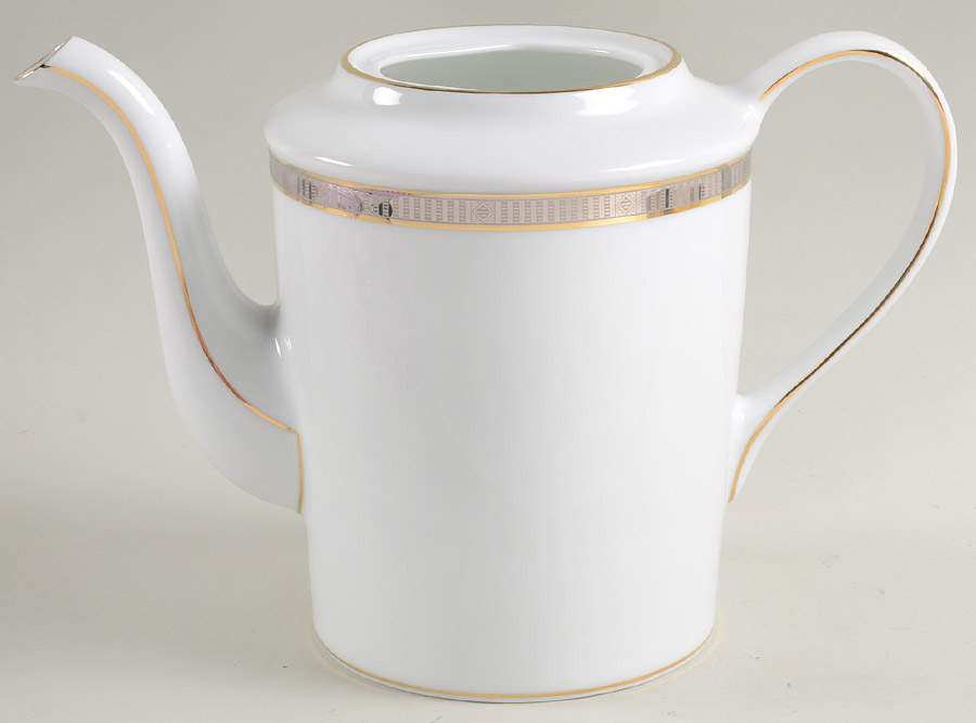 Madison Platinum Coffee Pot No Lid by Bernardaud-1