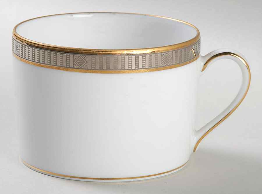 Madison Platinum Flat Cup by Bernardaud-1