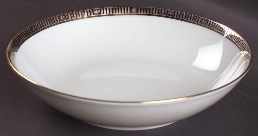 Madison Platinum Coupe Soup Bowl by Bernardaud-1