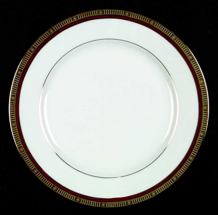 Madison Red Dinner Plate by Bernardaud-1