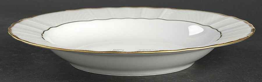 Malmaison Large Rim Soup Bowl by Bernardaud-1
