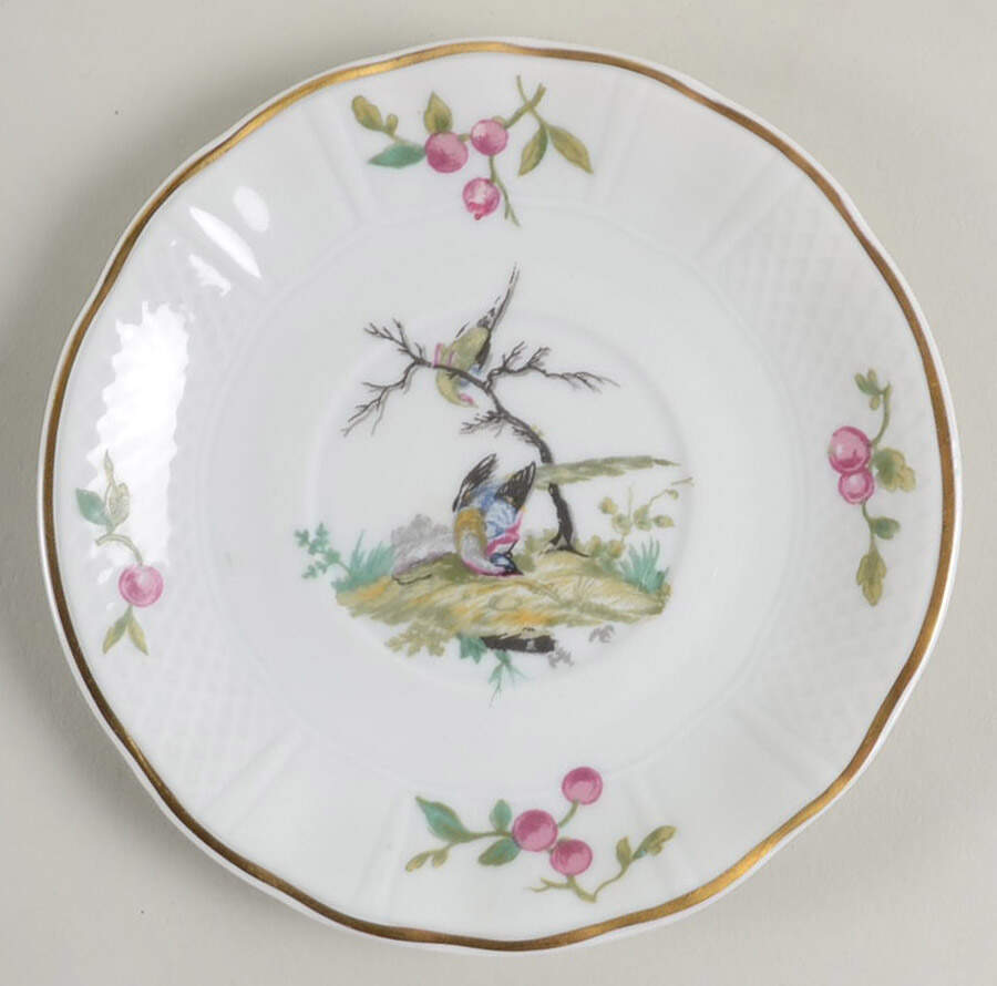 Mennecy Saucer for Footed Cup by Bernardaud-1