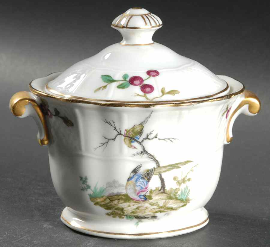 Mennecy Sugar Bowl & Lid by Bernardaud-1