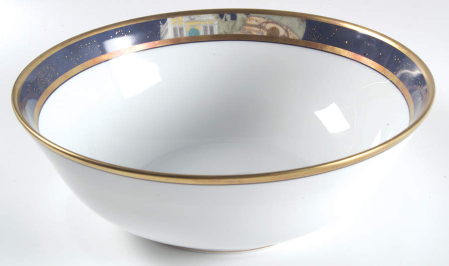Metropoles 10" Large Salad Serving Bowl by Bernardaud-1