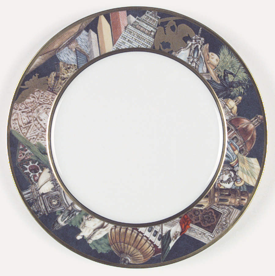 Metropoles Dinner Plate by Bernardaud-1